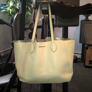 Michael Kors White Reversible Tote
